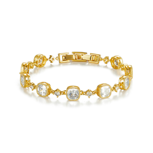 Bracelet studded with stones