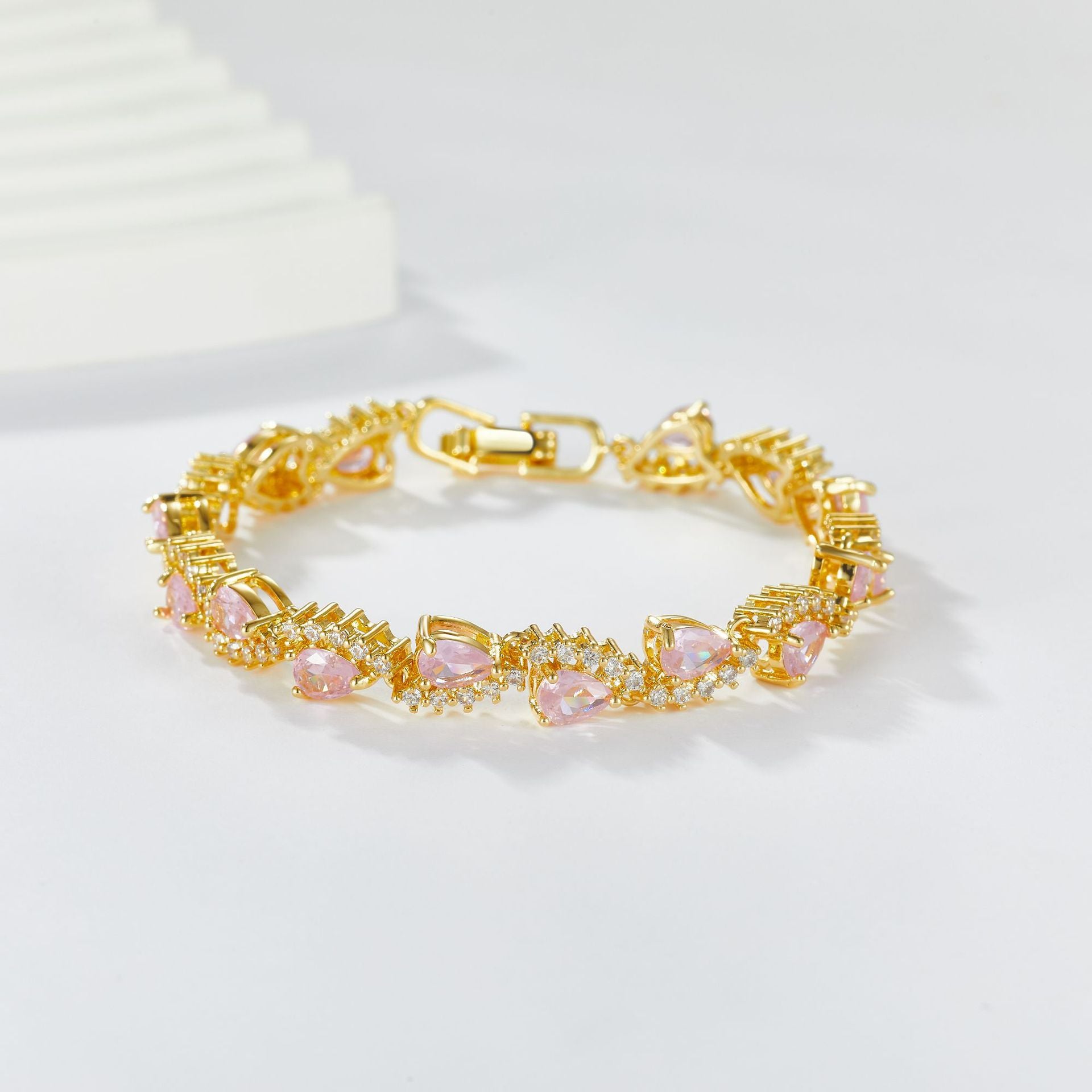 Bracelet studded with stones