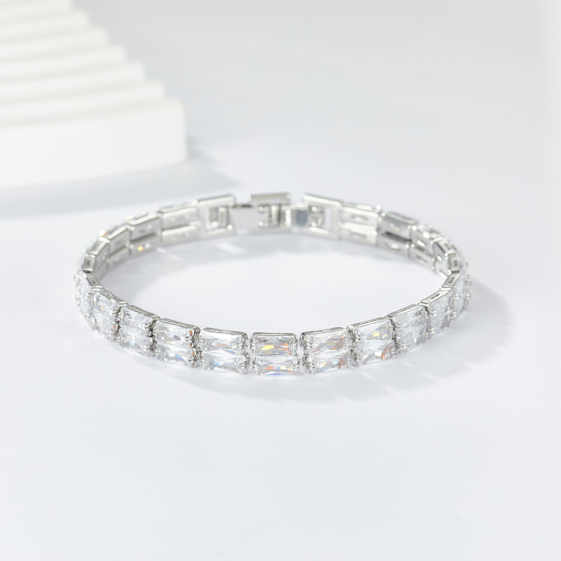 Bracelet studded with stones