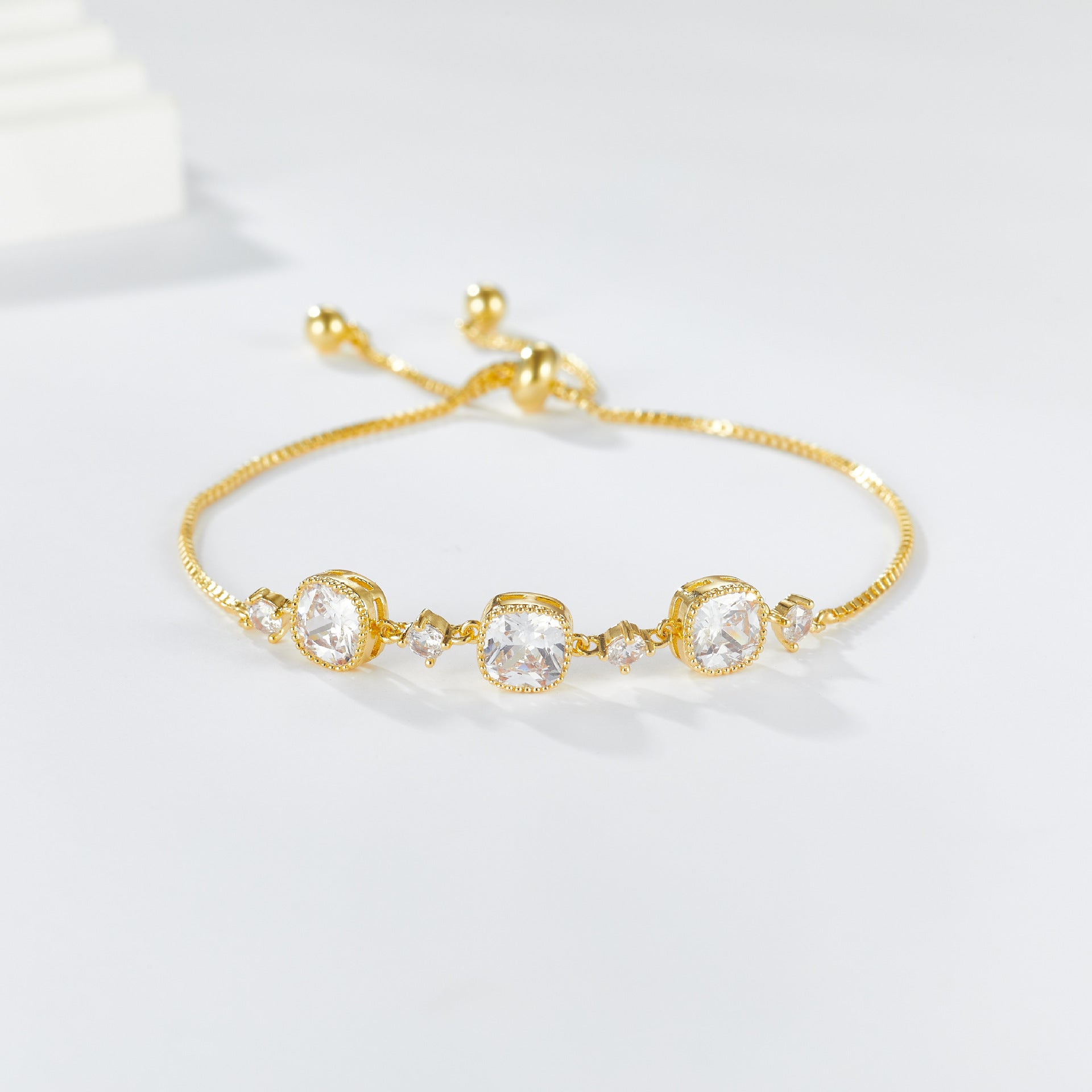 Bracelet studded with stones