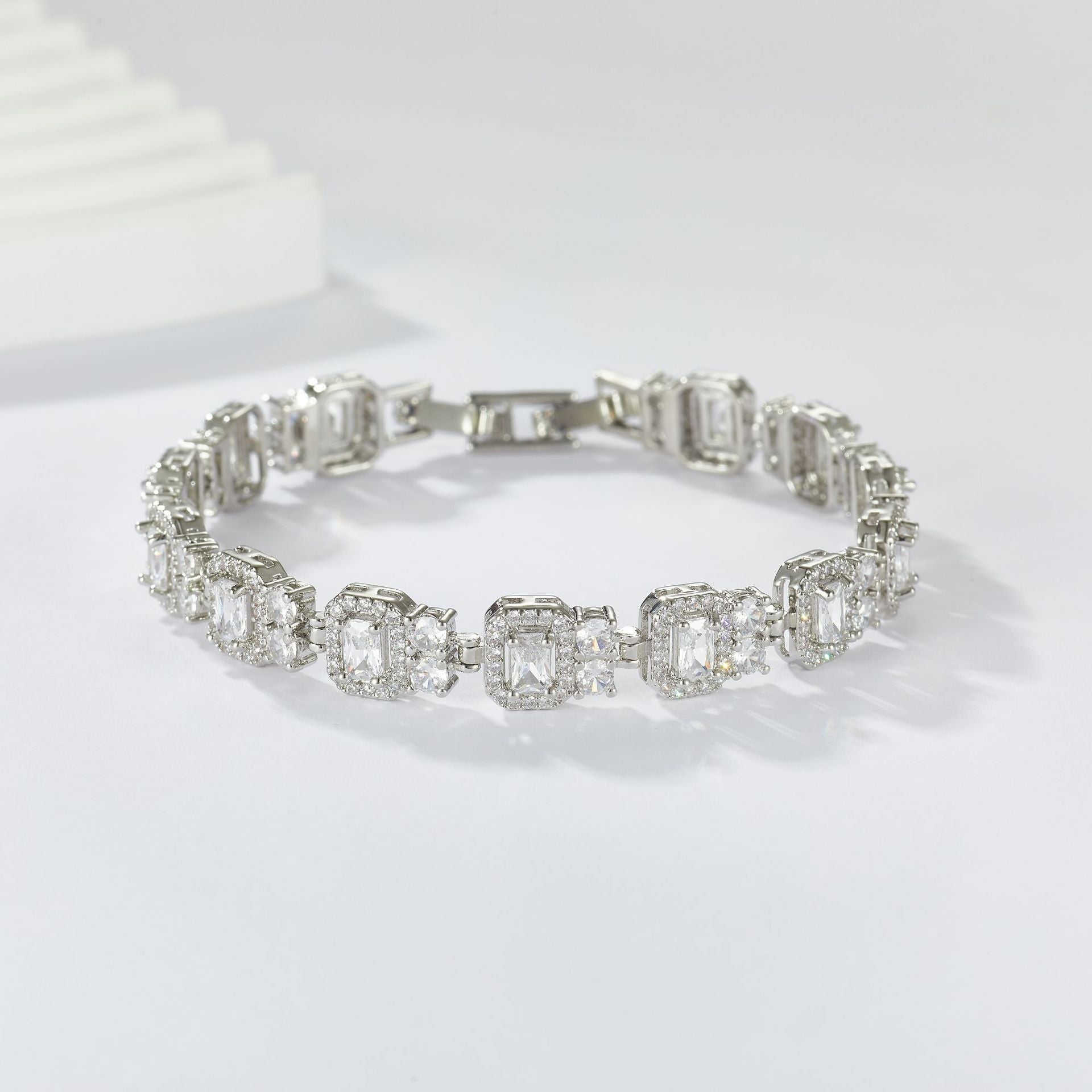 Bracelet studded with stones