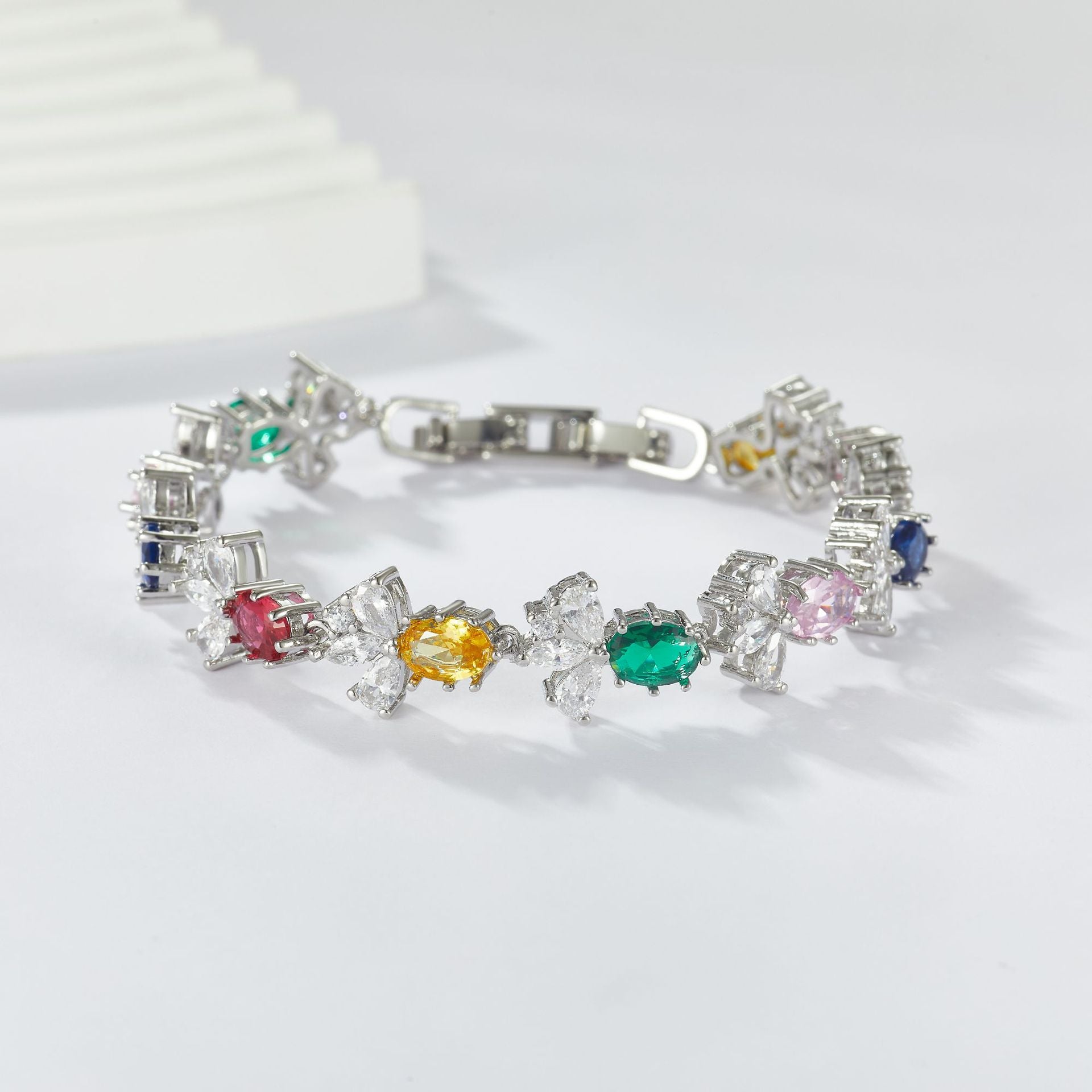 Bracelet studded with stones