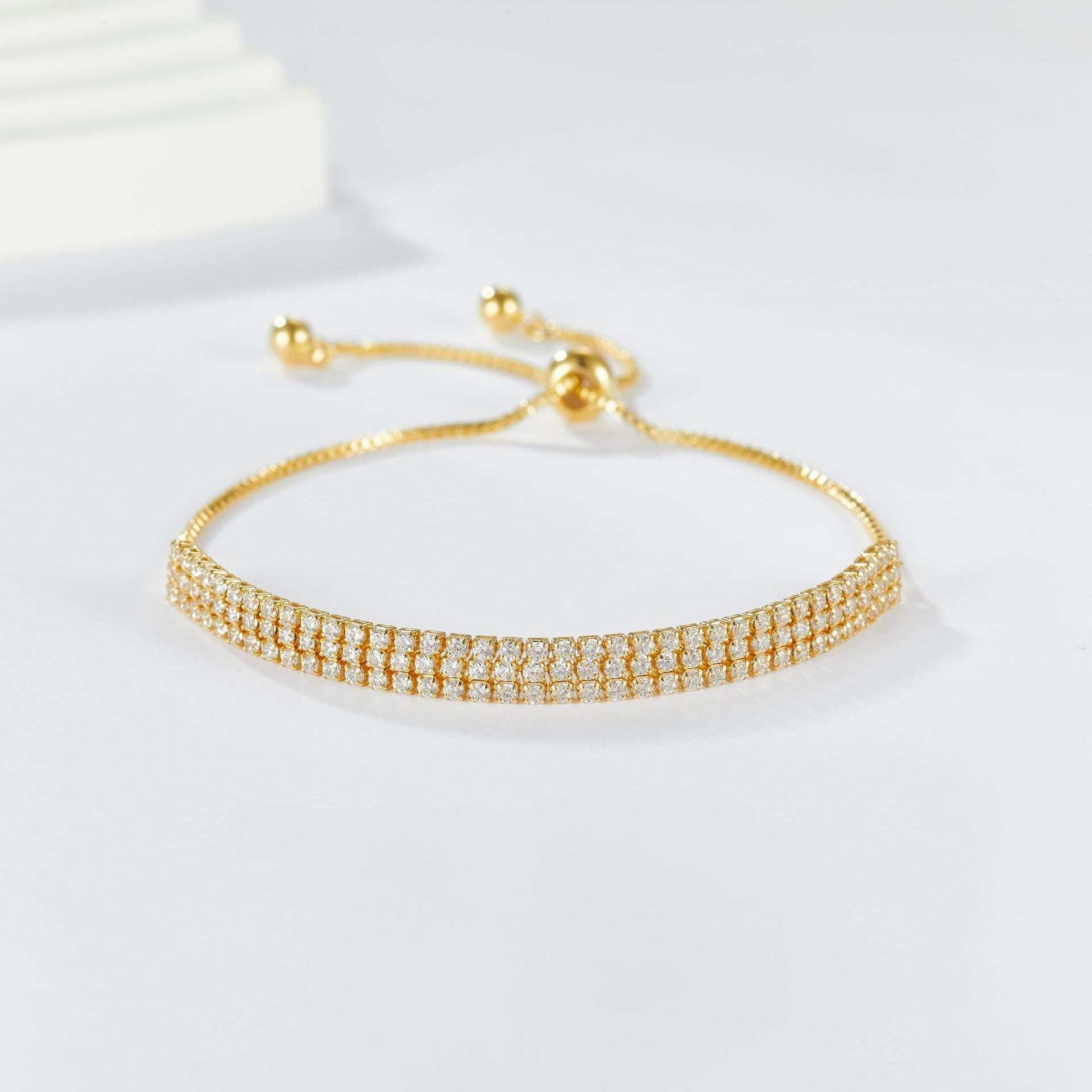 Bracelet studded with stones