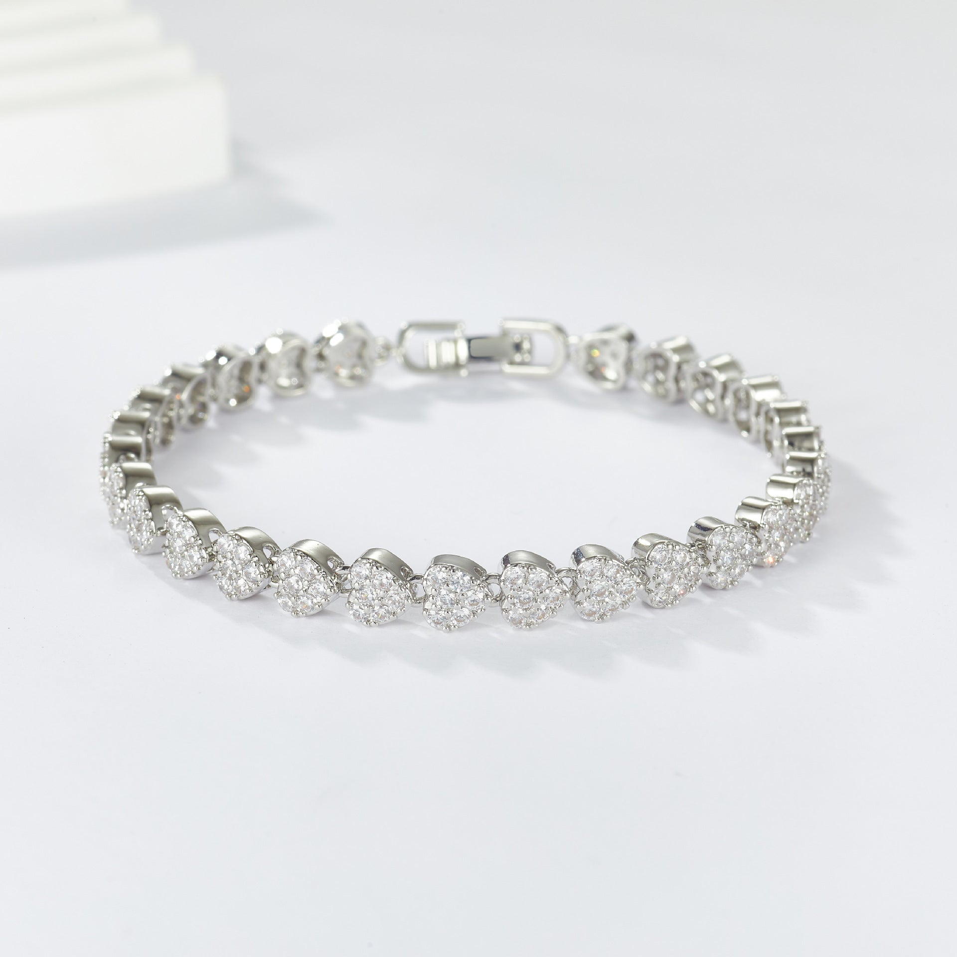 Bracelet studded with stones