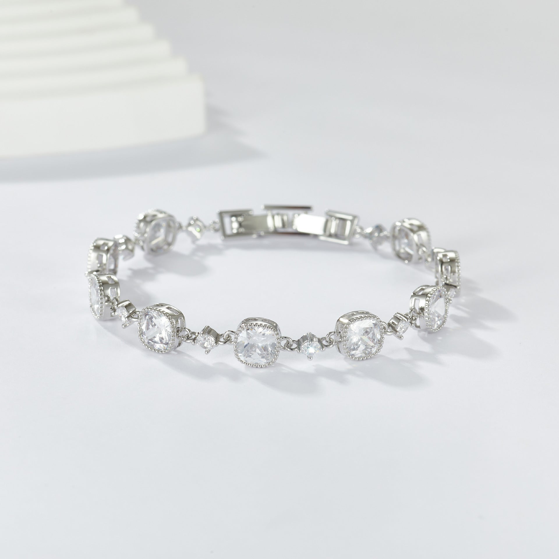 Bracelet studded with stones