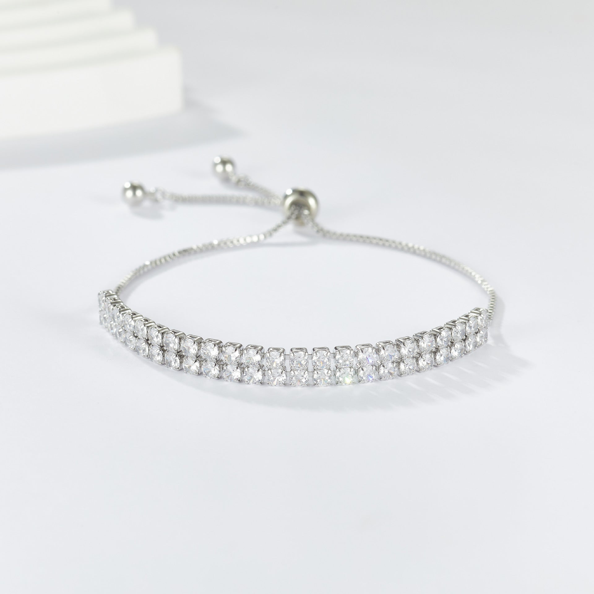 Bracelet studded with stones