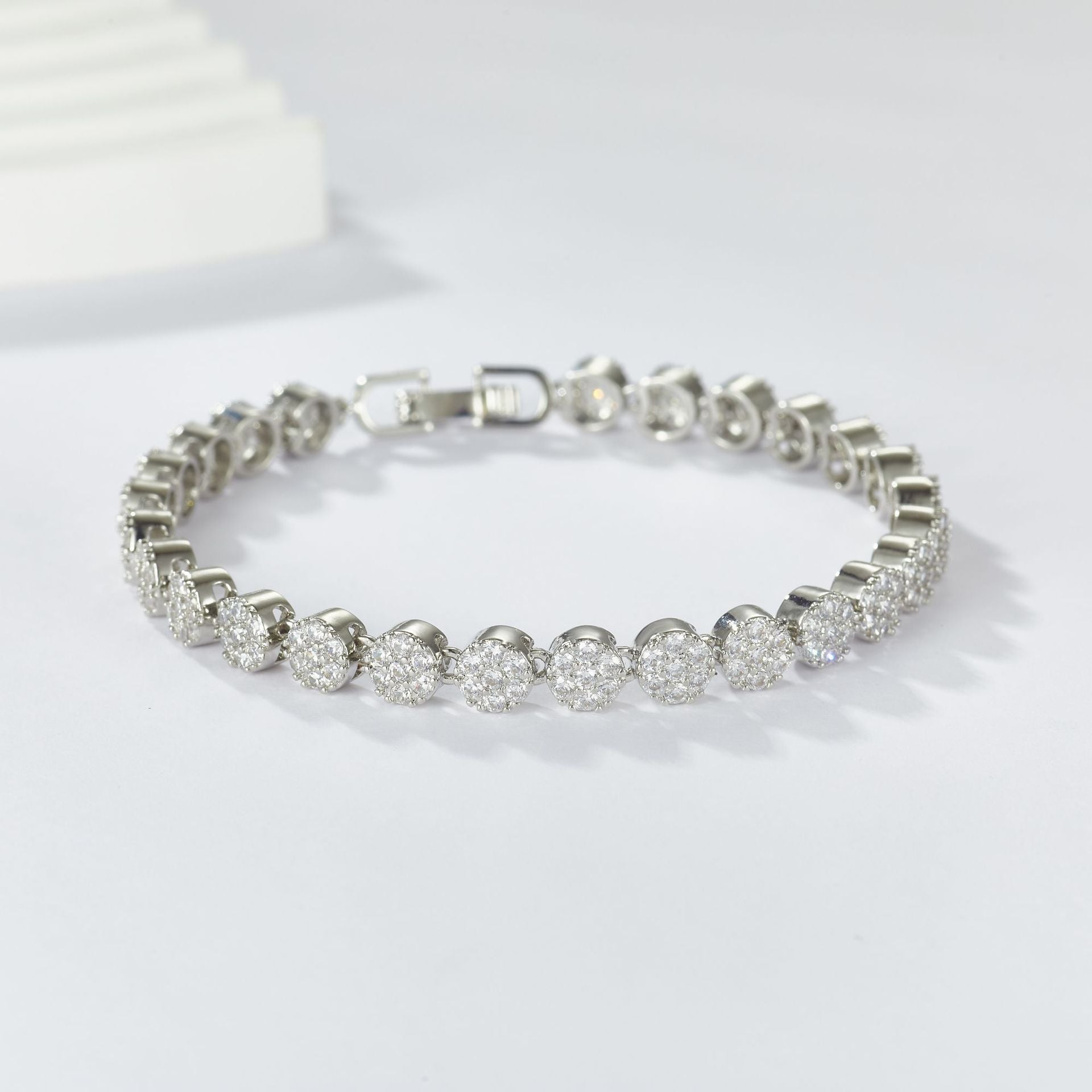 Bracelet studded with stones