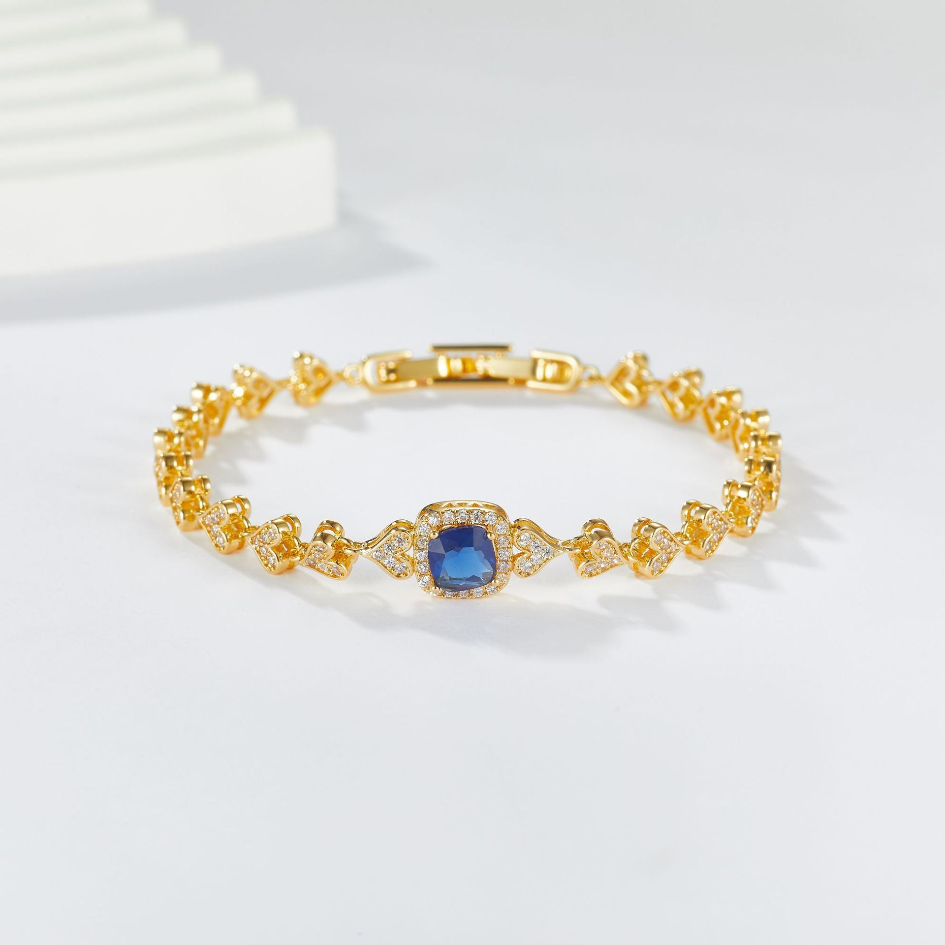 Bracelet studded with stones