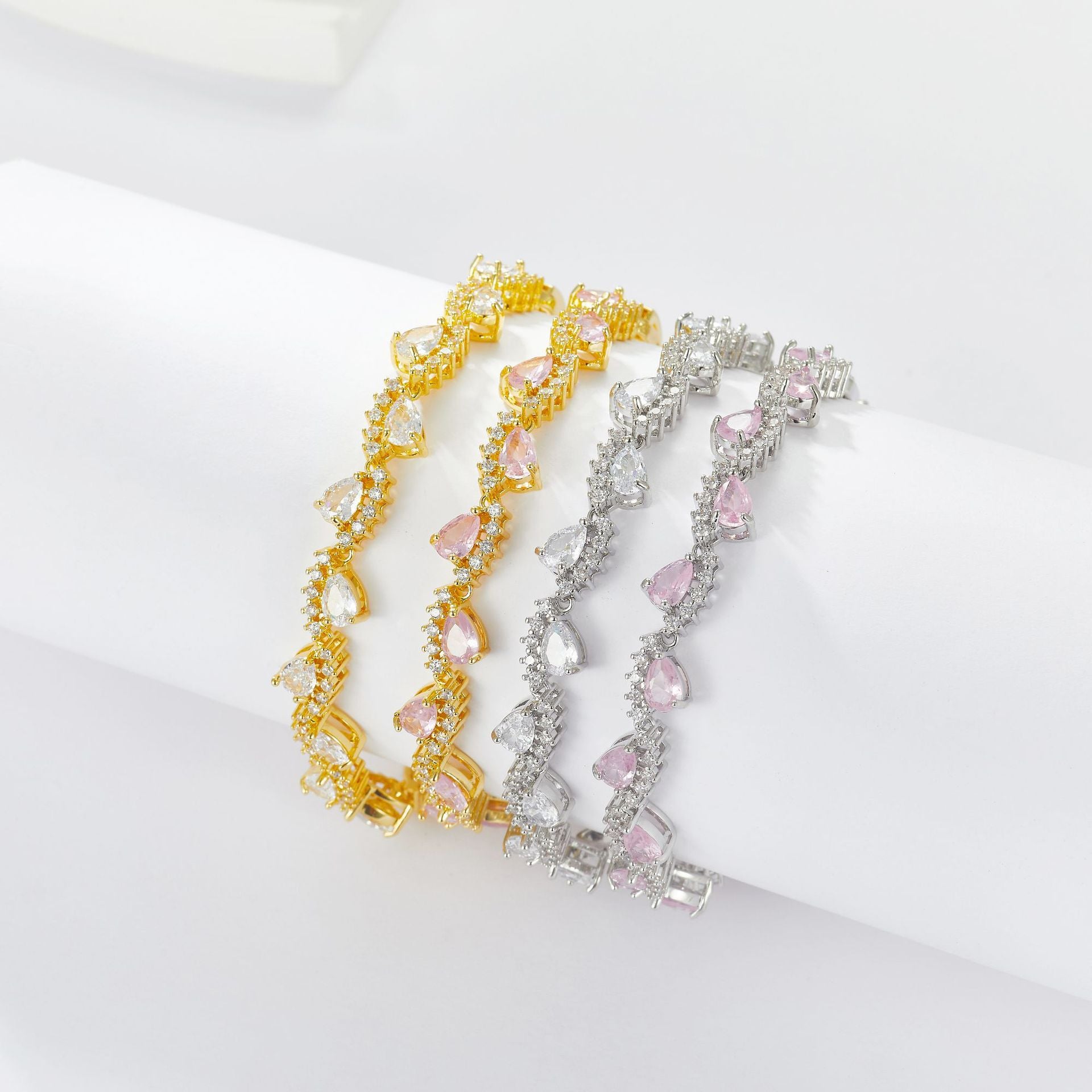 Bracelet studded with stones