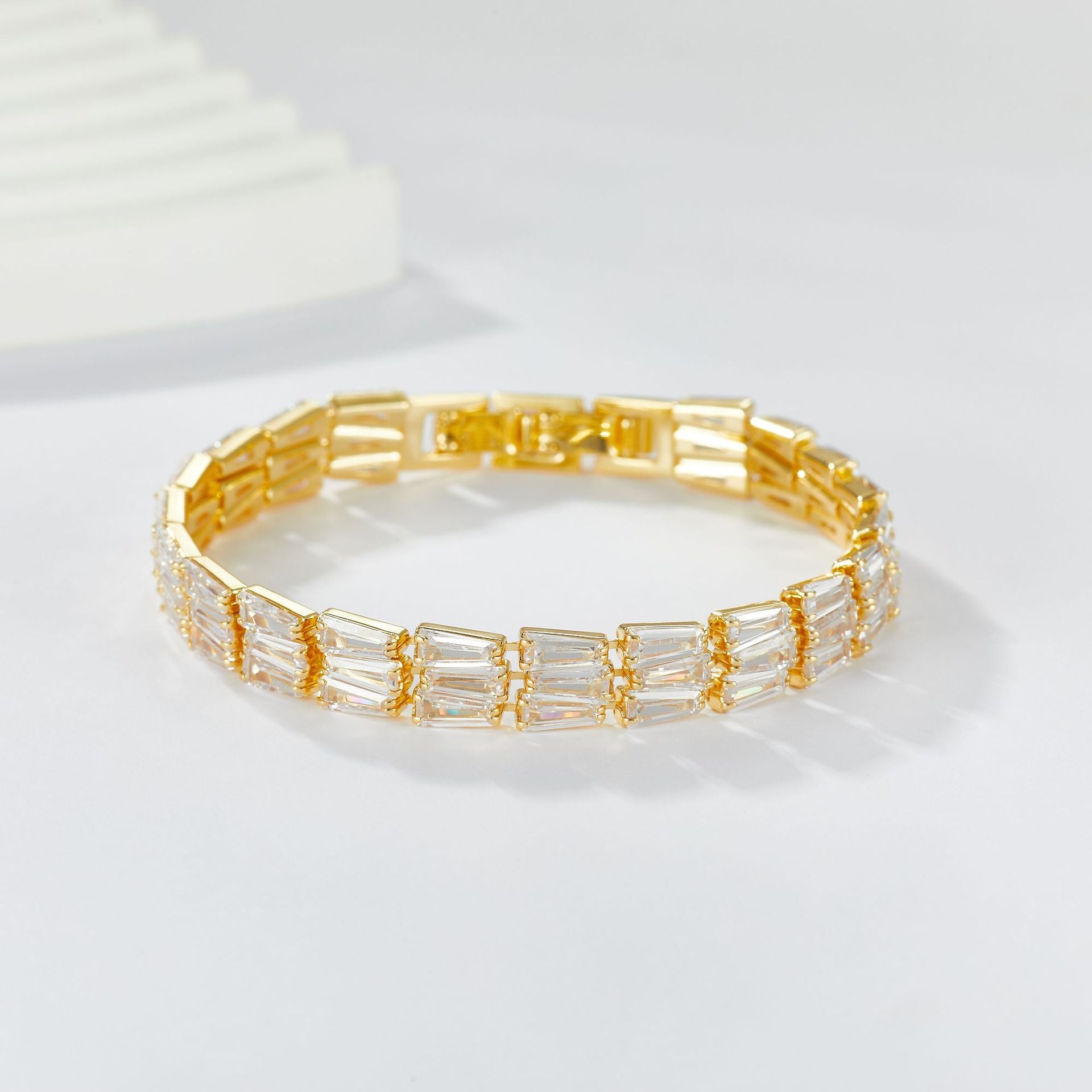 Bracelet studded with stones