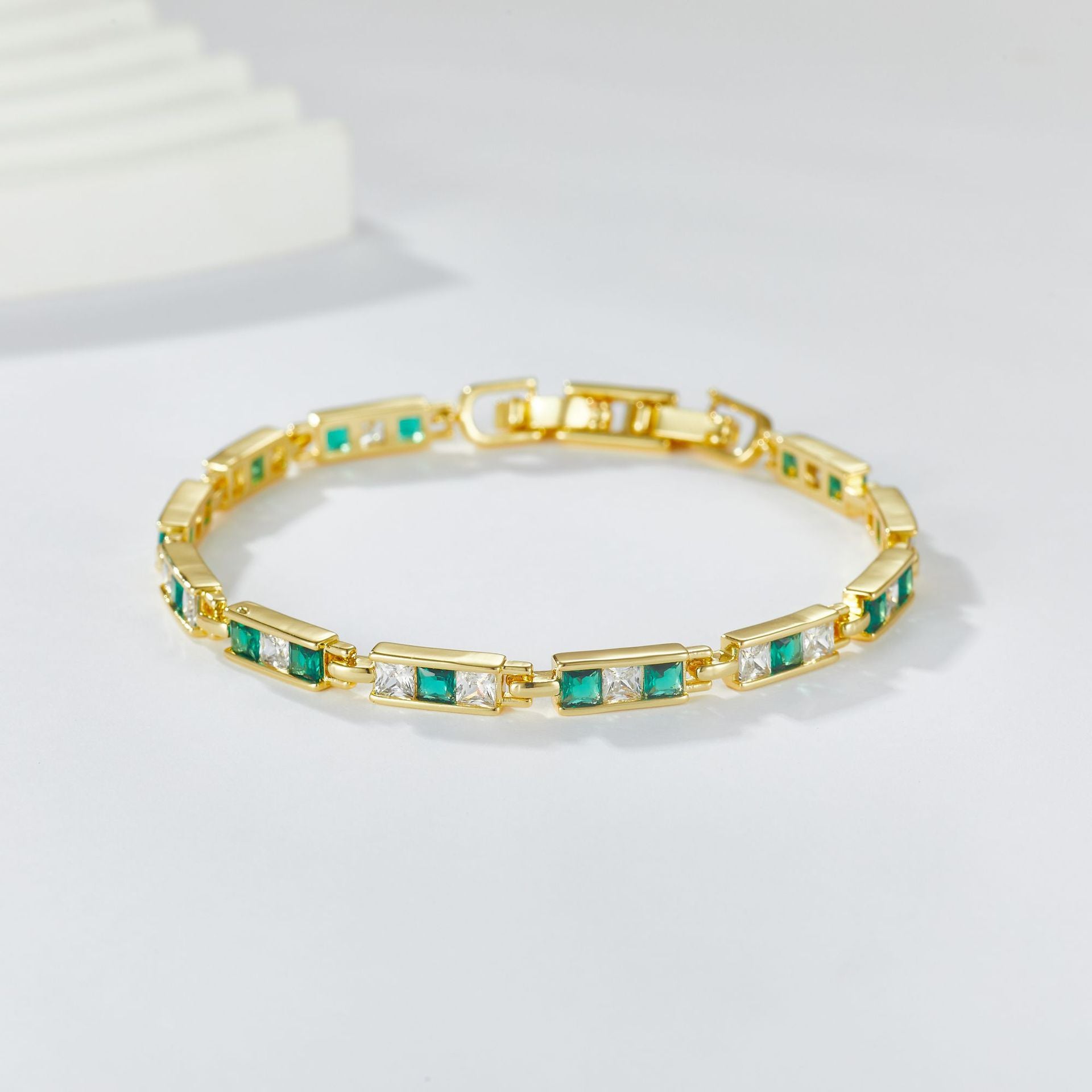 Bracelet studded with stones
