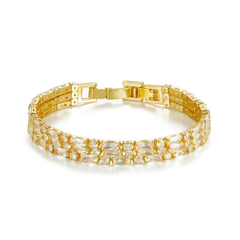 Bracelet studded with stones