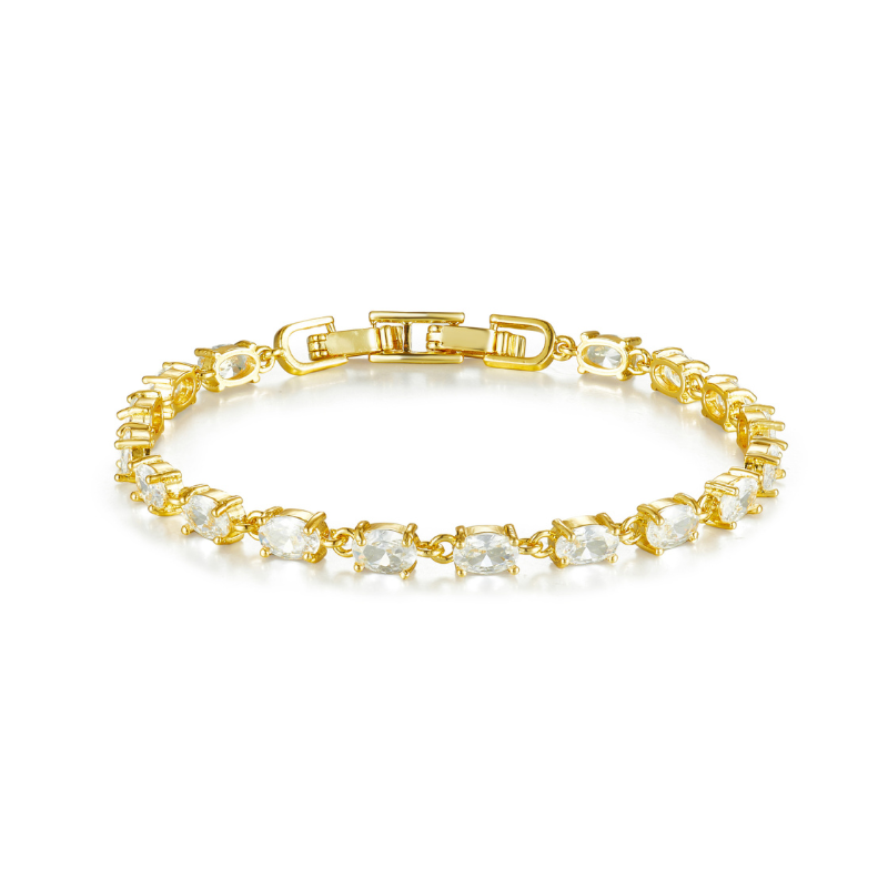 Bracelet studded with stones