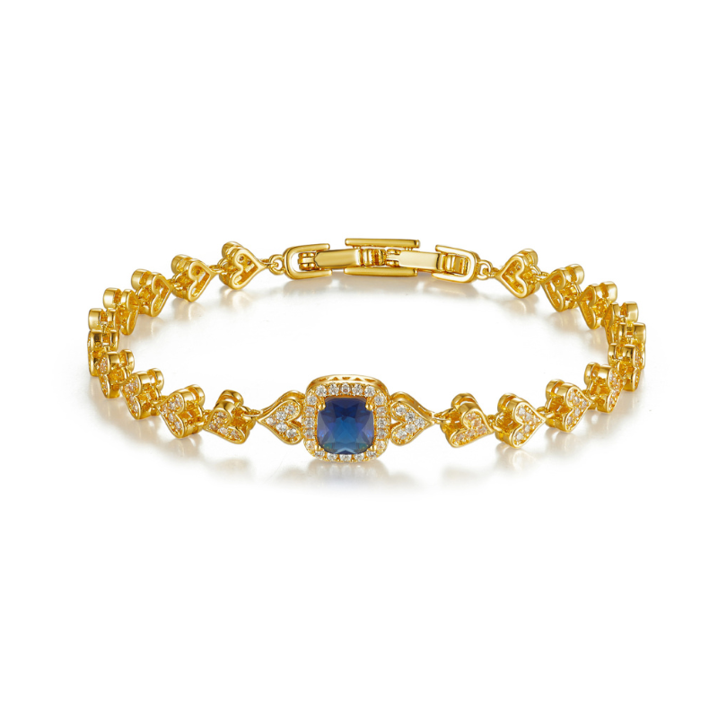 Bracelet studded with stones