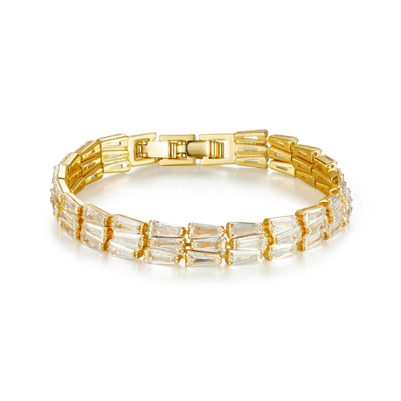 Bracelet studded with stones