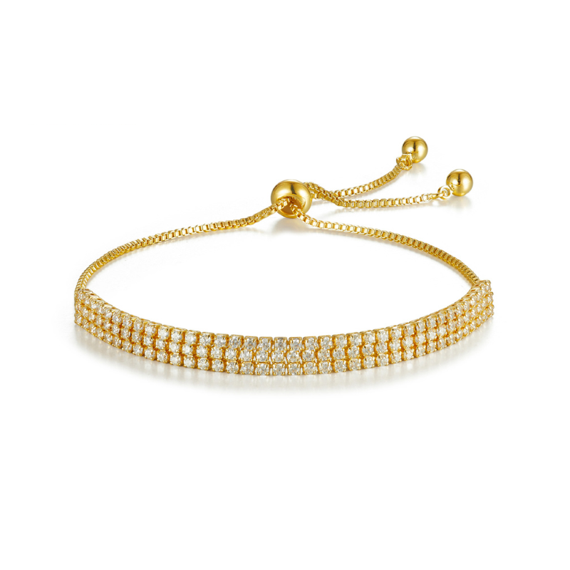 Bracelet studded with stones