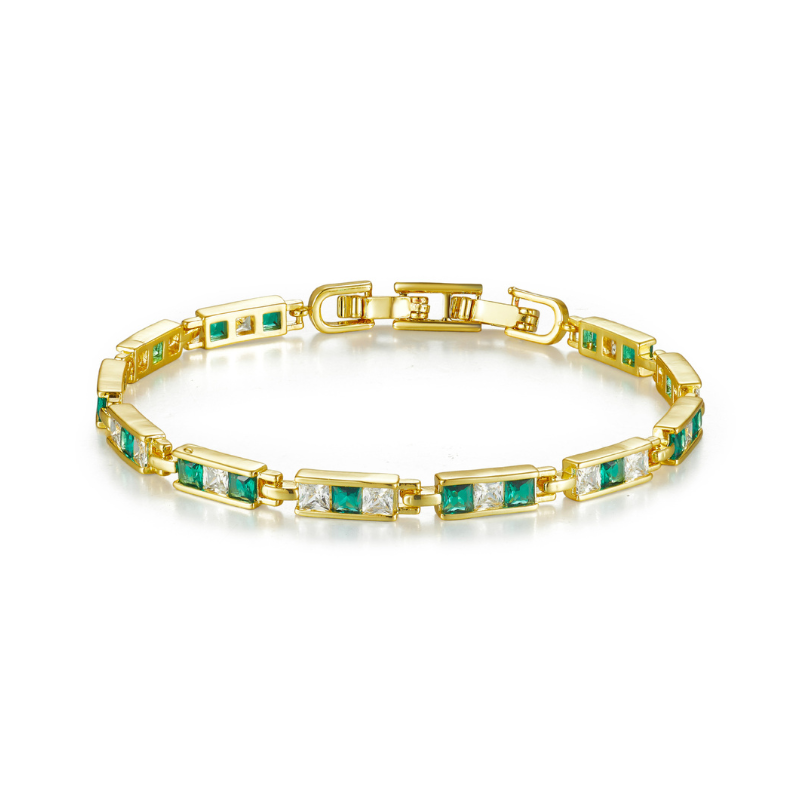 Bracelet studded with stones