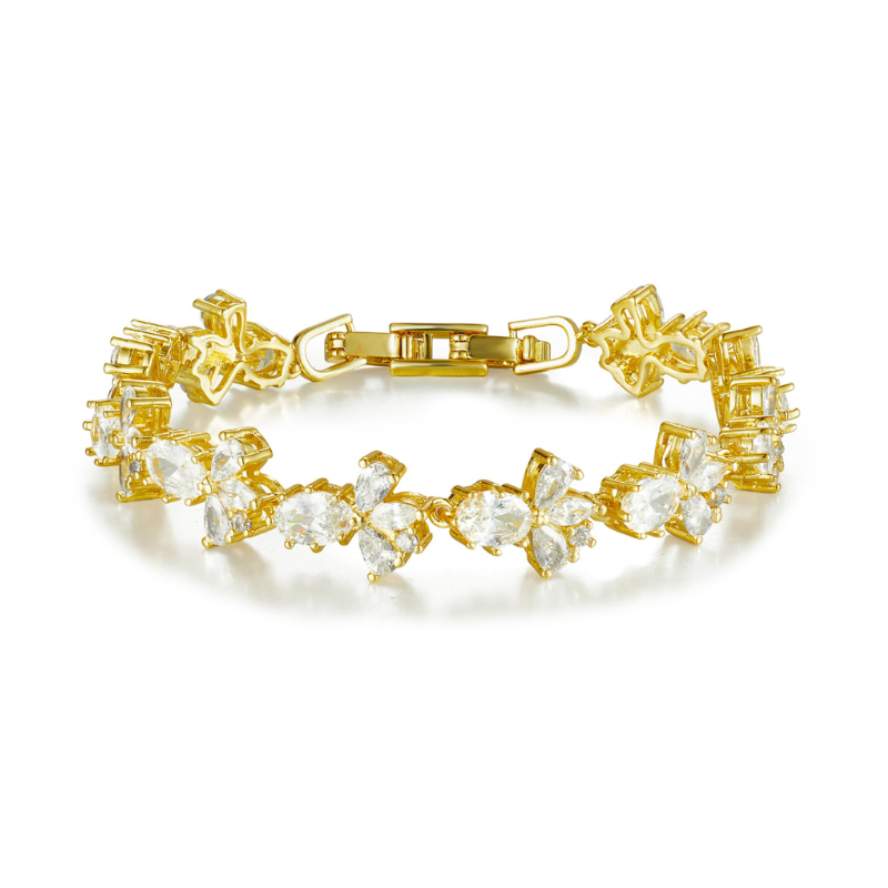 Bracelet studded with stones