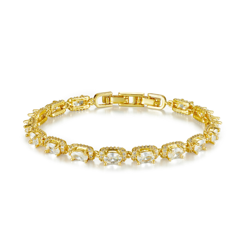 Bracelet studded with stones