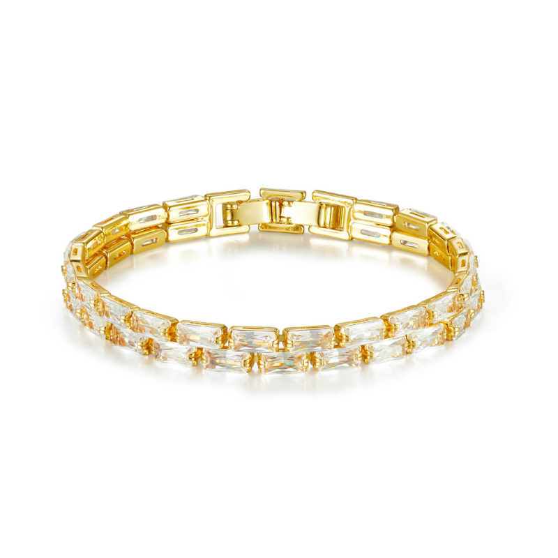 Bracelet studded with stones